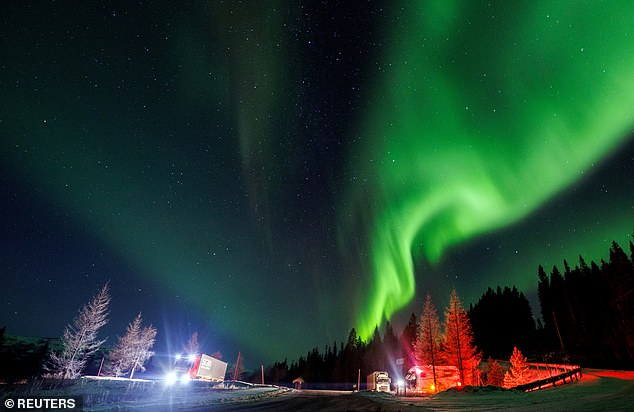 The Northern Lights are most commonly seen in places near the Arctic Circle such as Scandinavia and Alaska, so any sighting over the continental United States is a treat for skygazers.