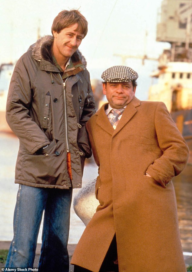 Sir David Jason, who is best known as Derek 'Del Boy' Trotter, has delighted fans with a one-off return to the classic sitcom (pictured in 1981 with Nicholas Lyndhurst)