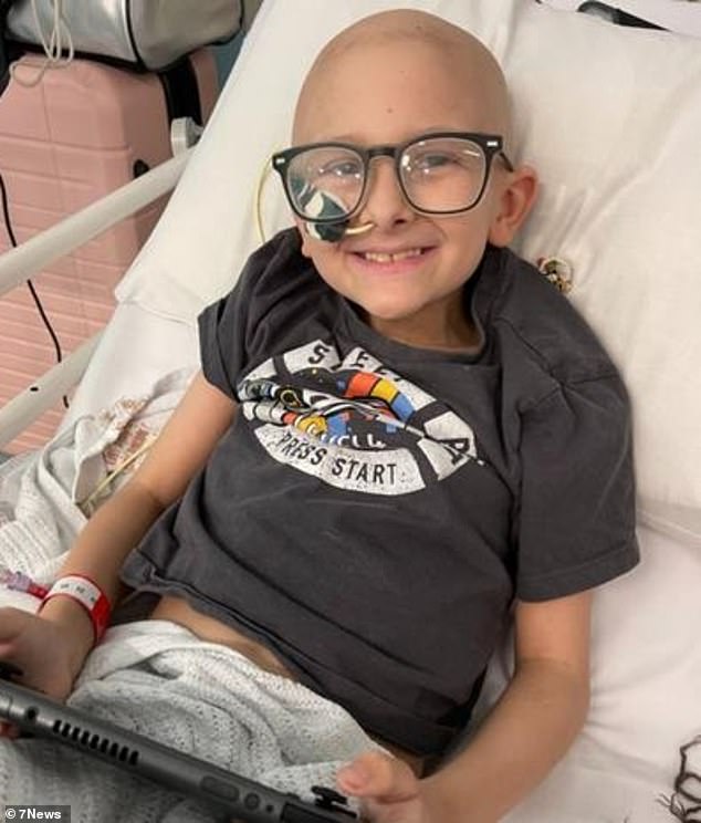 Raf celebrated his seventh birthday in 2021 when he complained of abdominal pain that turned out to be stage 4 high-risk neuroblastoma, an aggressive form of cancer