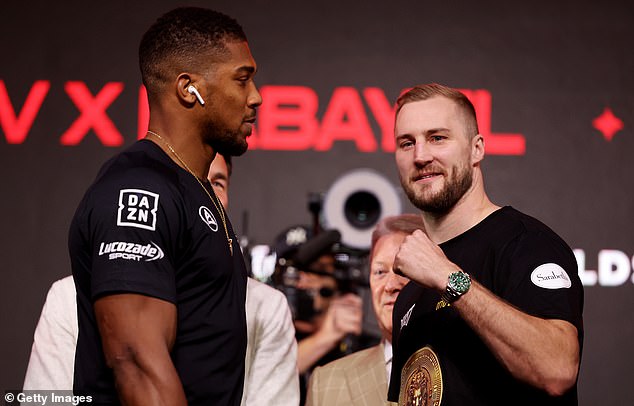 Otto Wallin has admitted he is 'nervous' heading into his fight with Anthony Joshua