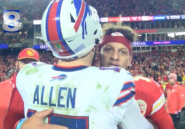 Patrick Mahomes has revealed that he has reached out to Josh Allen to make amends after his angry post-game exchange with the Buffalo Bills quarterback