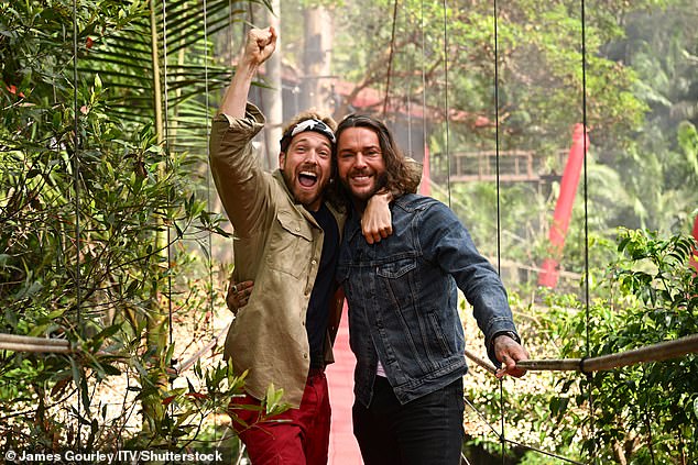 Pete Wicks, 35, has told fans why his face looked 'so different' as he greeted winner Sam Thompson on the I'm A Celebrity bridge on Sunday