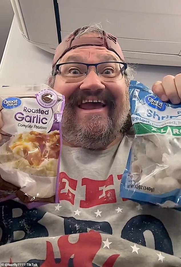 The US-based content creator, who goes by the username Barfly, has taken TikTok by storm in recent weeks with shocking clips of his impromptu meal preparation.