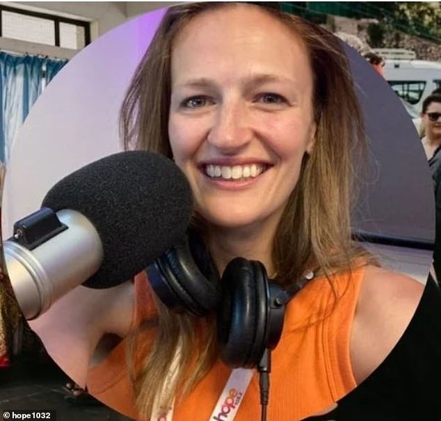 Hope FM's breakfast host Ally Barnes (pictured) told listeners on Tuesday that she was hanging up the mic to spend more time with her family