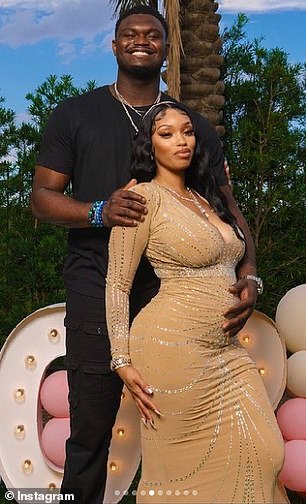 Zion Williamson and girlfriend Ahkeema are having a daughter, they announced in June