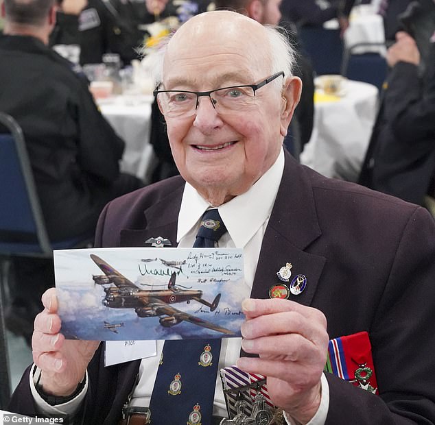 Pilot Officer Russell 'Rusty' Waughman, praised by King Charles, has died aged 100