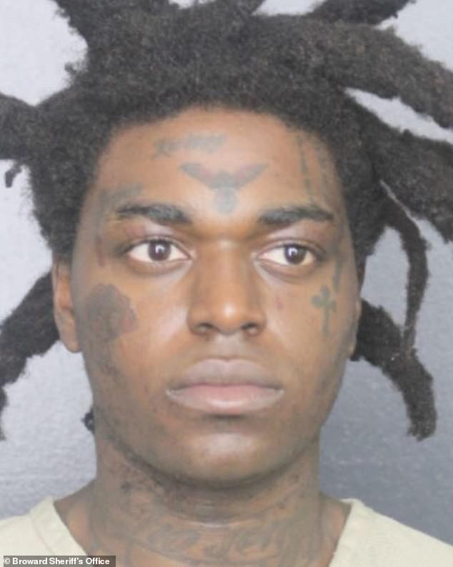 One of Kodak Black's earlier mugshots