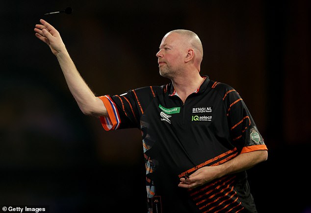 Five-time world darts champion Raymond van Barneveld was amazed by the 16-year-old