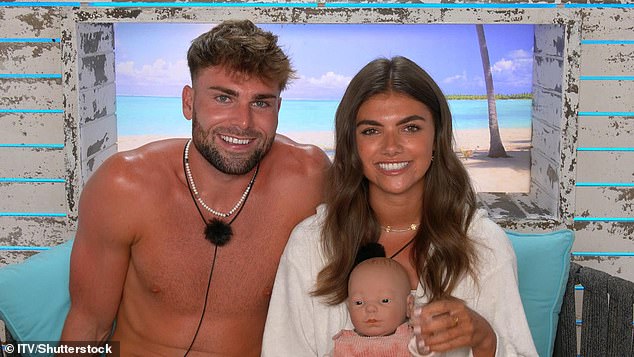 Tom Clare (left), who teamed up with Samie Elishi (right) in season 9 of Love Island in 2023, revealed his favorite sex position was the 'speed bump' in a game of Knowing Me, Knowing you - a Mrs and Mrs style challenge on the show