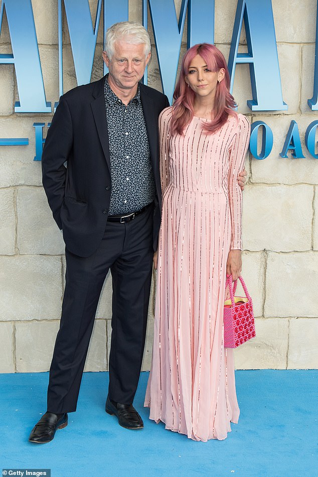 Richard recently told how his activist daughter Scarlett, 28, (both pictured in July 2018) made him realize his jokes about women and people's sizes in the film weren't funny anymore