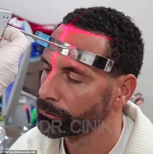 England and Manchester United legend Rio Ferdinand has revealed he has undergone a hair and beard transplant at a clinic in Istanbul