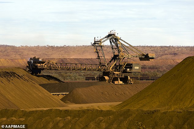 Joint venture: The Hope Downs complex in the Pilbara region, four open-cast iron mines jointly owned by Rio Tinto's subsidiary Hammersley Iron and Hancock Prospecting