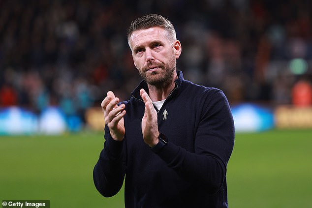 Rob Edwards applauded fans at the Vitality Stadium for their support after Luton captain Tom Lockyer suffered cardiac arrest on the pitch