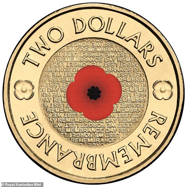 A new set of $2 commemorative coins, including one designed after the popular 2012 Red Poppy Remembrance Day issue, quickly sold out Thursday