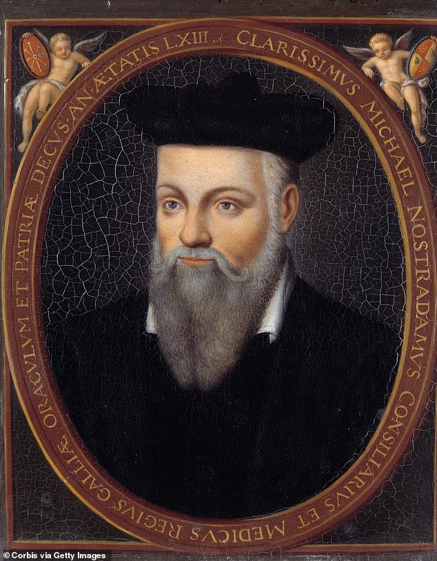 The world faces dangerous conflicts and a new king in 2024 – at least according to the predictions of 16th century astrologer Nostradamus (photo)