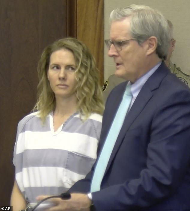 41-year-old Franke admitted yesterday that she had abused at least two of her six children in the past year.  She faces a maximum sentence of 60 years in prison and will be sentenced at a later date