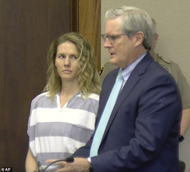 Franke pleaded guilty to four counts of child abuse and is currently awaiting sentencing that could see her sentenced to up to 60 years in prison.