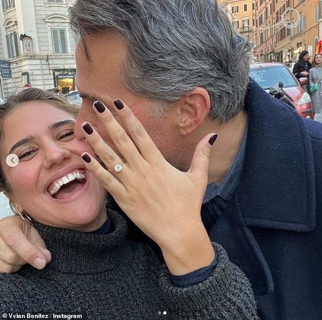 Rufus Sewell is engaged!  The twice-married Holiday actor, 56, proposes to American actress Vivian Benitez, 26, as she shares romantic snaps on social media