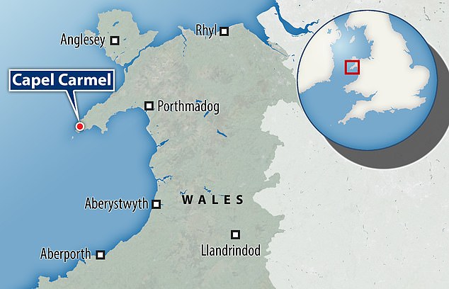 The epicenter of the earthquake was in the village of Capel Carmel in Gwynedd, North Wales, and its magnitude reached 1.8 on the Richter scale.