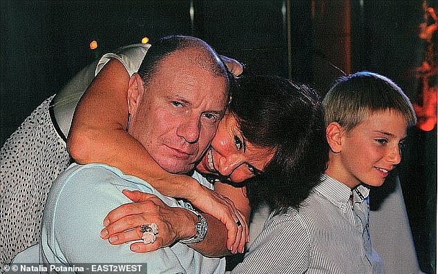 62-year-old nickel magnate Vladimir Potanin is pictured with his estranged wife who plans to file a huge divorce case in London