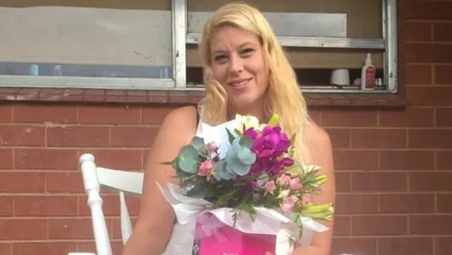 Kristie McBride (pictured) died in Wollongong Hospital on Friday after suffering serious stab wounds