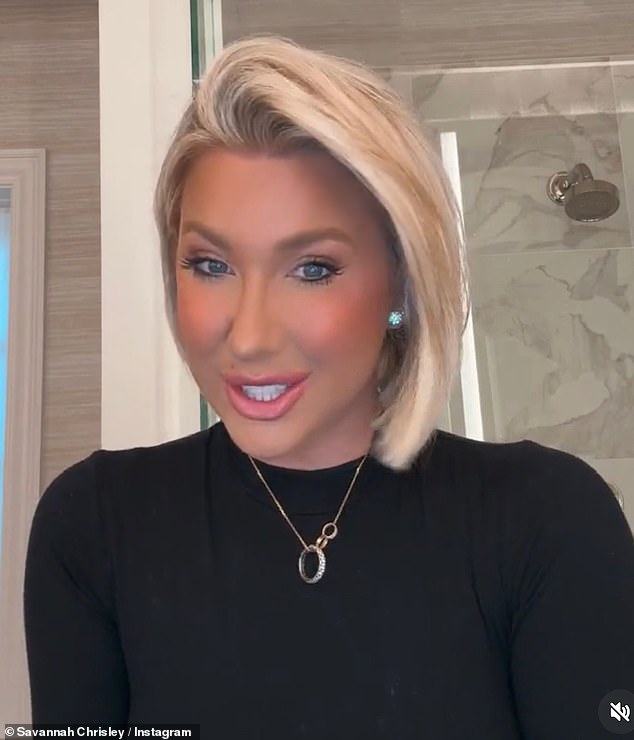 Savannah Chrisley has admitted that this Christmas 'hasn't been the happiest of times'