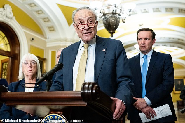 Senate Majority Leader Chuck Schumer said talks had made 