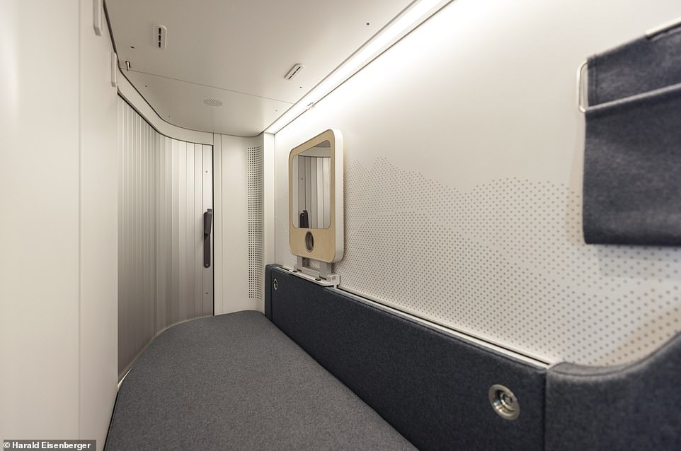 The new generation of Nightjet sleeper trains has been launched in Austria featuring wraparound-style cabins 