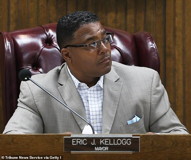 Eric Kellogg, former mayor of Harvey, Illinois, accused of extorting a strip club after discovering it offered illegal prostitution