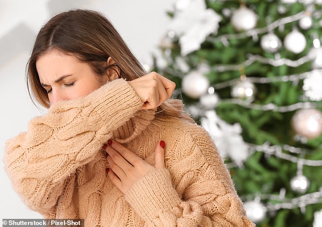 Christmas tree syndrome can cause a runny or stuffy nose, sneezing, irritated eyes, coughing, itchy throat and even red, itchy and swollen skin