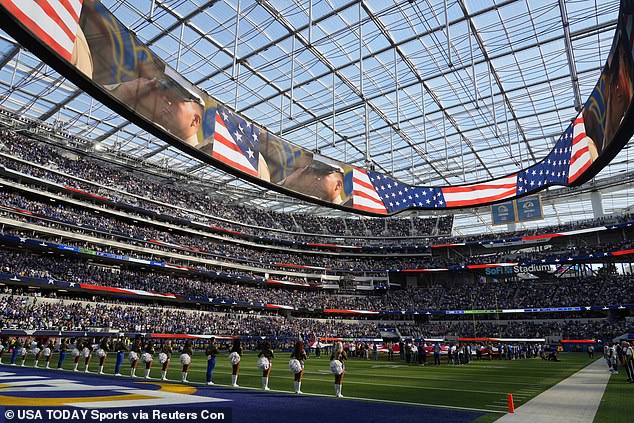 SoFi Stadium in Los Angeles is expected to be the venue for the 2027 Super Bowl