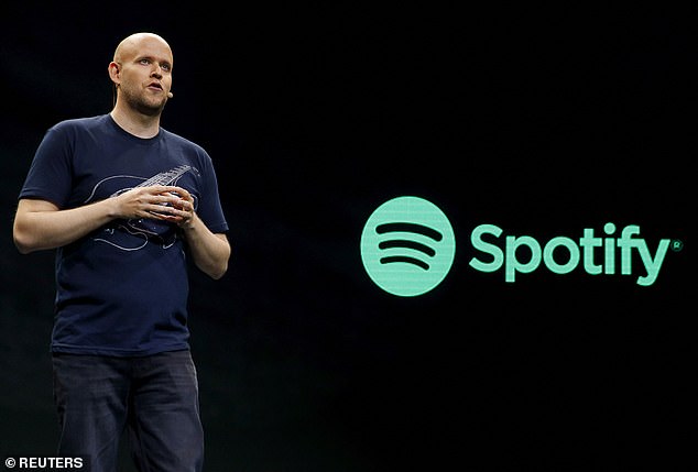 Spotify CEO Daniel Ek, pictured here, said he understood the cuts would be 'incredibly painful' for the company