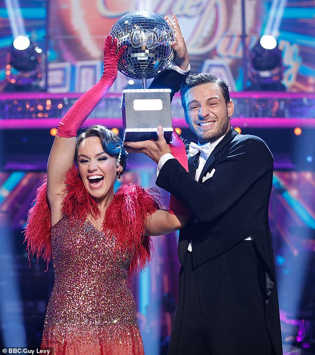 The actor, 29, and his partner Nikita Kumzin, as well as fellow finalists Bobby Brazier and Dianne Buswell, were defeated by Ellie Leach and Vito Coppola