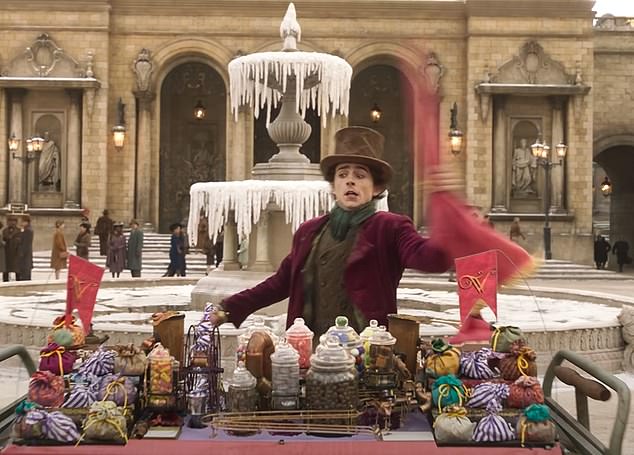 Every sweet consumed in the latest Willy Wonka film can actually be eaten - the film director has revealed - and there was even a full-time chocolatier on set