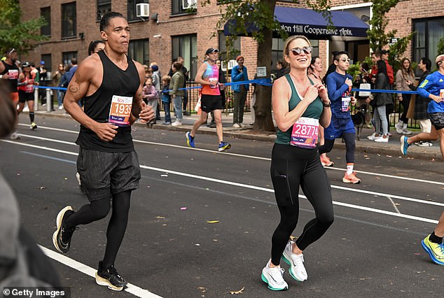 The couple, pictured at the New York City Marathon last month, say their relationship is stronger than ever