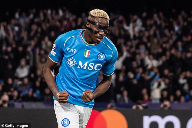 Victor Osimhen is at the top of Chelsea's wish list but could sign a new contract with Napoli