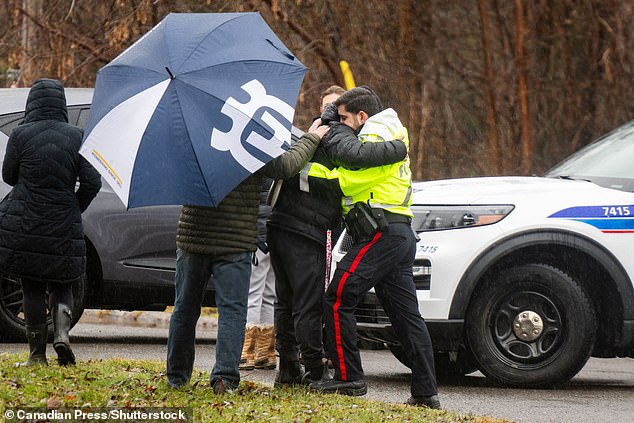 The lifeless body of a teenager was recovered from the icy waters of the Rideau River in Ottawa, Canada, on Wednesday evening after four friends fell through the ice