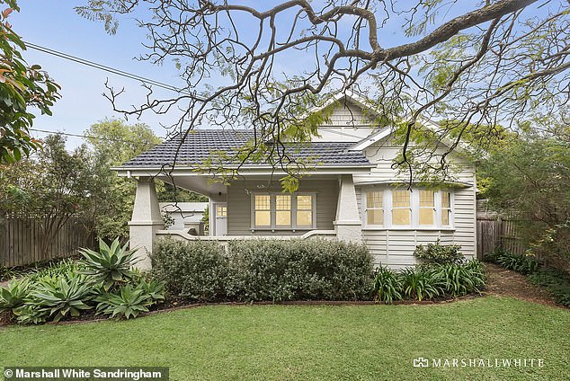 Leah and Ash are embarrassed again after their nightmare auction result last month.  A delightful bungalow just a few doors away from their lavish renovation in Melbourne's Hampton East has just sold