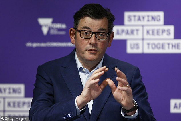 Wallis told the Herald Sun he will offload all his investment properties in Victoria after former Premier Dan Andrews (pictured) introduced new property laws