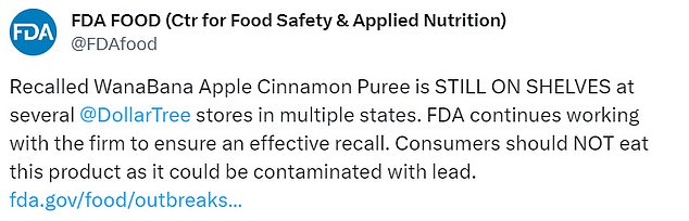 During the inspection, FDA investigators collected samples of cinnamon supplied by Negasmart to Austrofoods, an Ecuador-based manufacturer, and discovered extremely high levels of lead contamination.