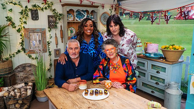 The Great British Bake Off has announced the line-up for two festive specials to celebrate Christmas and New Year