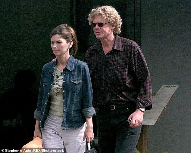 Shania, 58, married music producer Robert 'Mutt' Lange, 75, in 1993 after he heard her original songs from her debut album (pictured with Lange in 2003)