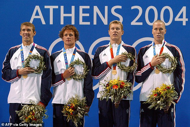 The 6-foot-2 Keller (R) represented the U.S. at three Olympic Games and won two gold medals