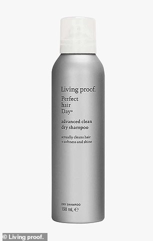 The Living Proof dry shampoo ($48) cleanses your hair and also keeps it grease-free