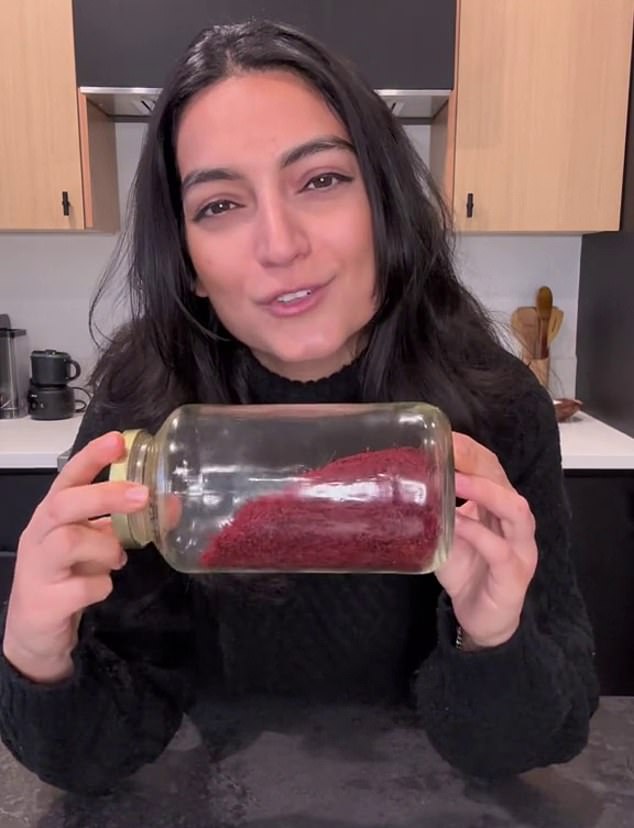 Zoya Biglary, a food entrepreneur from the US, proudly showed off the huge jar of saffron in her kitchen