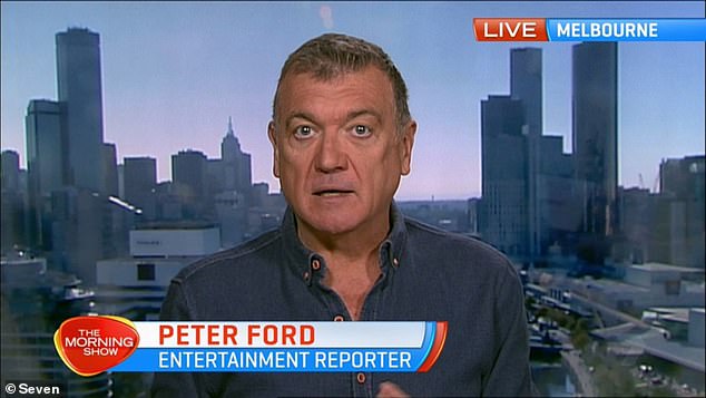 Channel Seven reporter Peter Ford (pictured) has had his email and social media accounts hacked, putting his private correspondence with top celebrities at risk