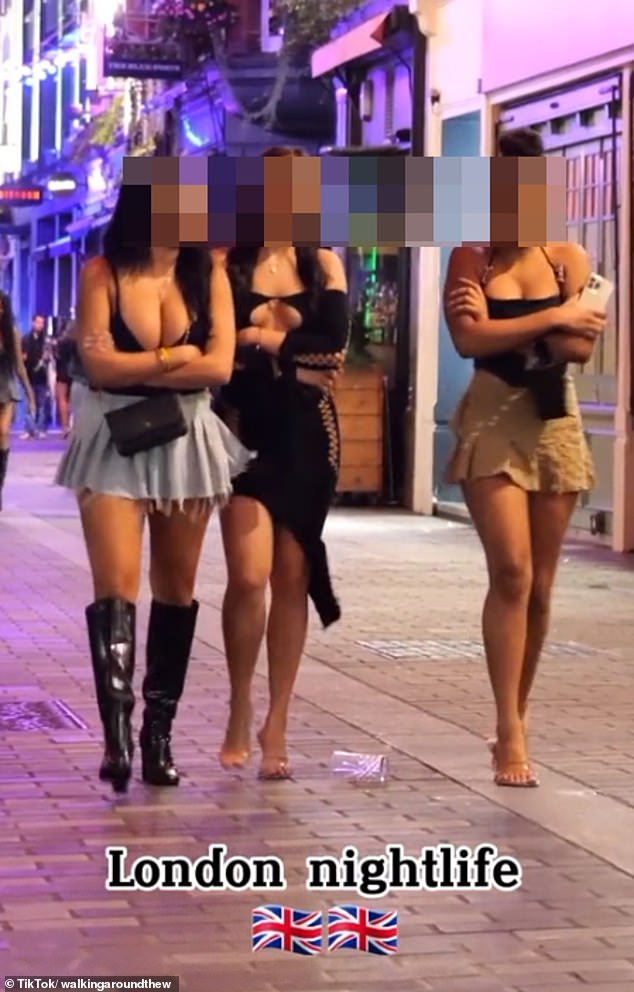 A TikTok account that records women on nights out without their consent and posts them online is facing criticism