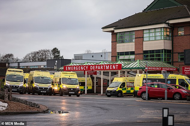 A major hospital's emergency room was in 