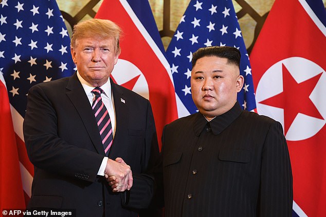 President Donald Trump met with North Korean leader Kim Jong Un at the Sofitel Legend Metropole hotel in Hanoi, Vietnam in February 2019