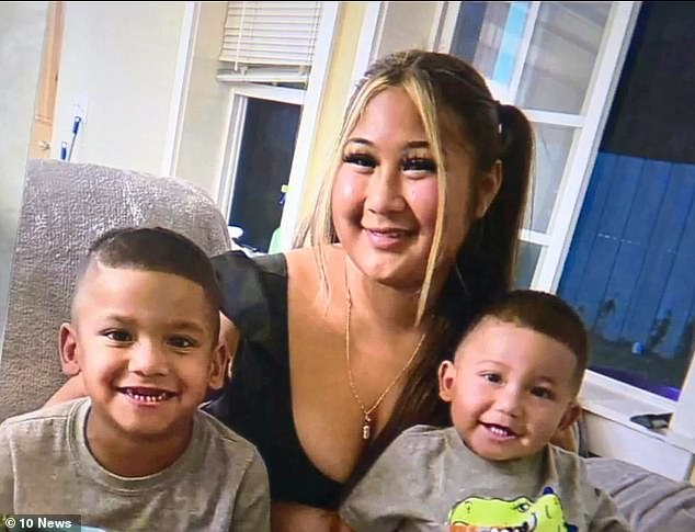 The mother of the Orozco-Romero boys (pictured center) remains in the hospital due to injuries she sustained in the crash